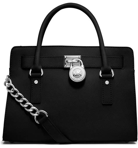 Michael Michael Kors Hamilton Medium Leather Satchel 